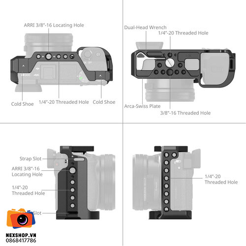 Cage for Sony A6100 / A6300 / A6400 / A6500 | Full VAT