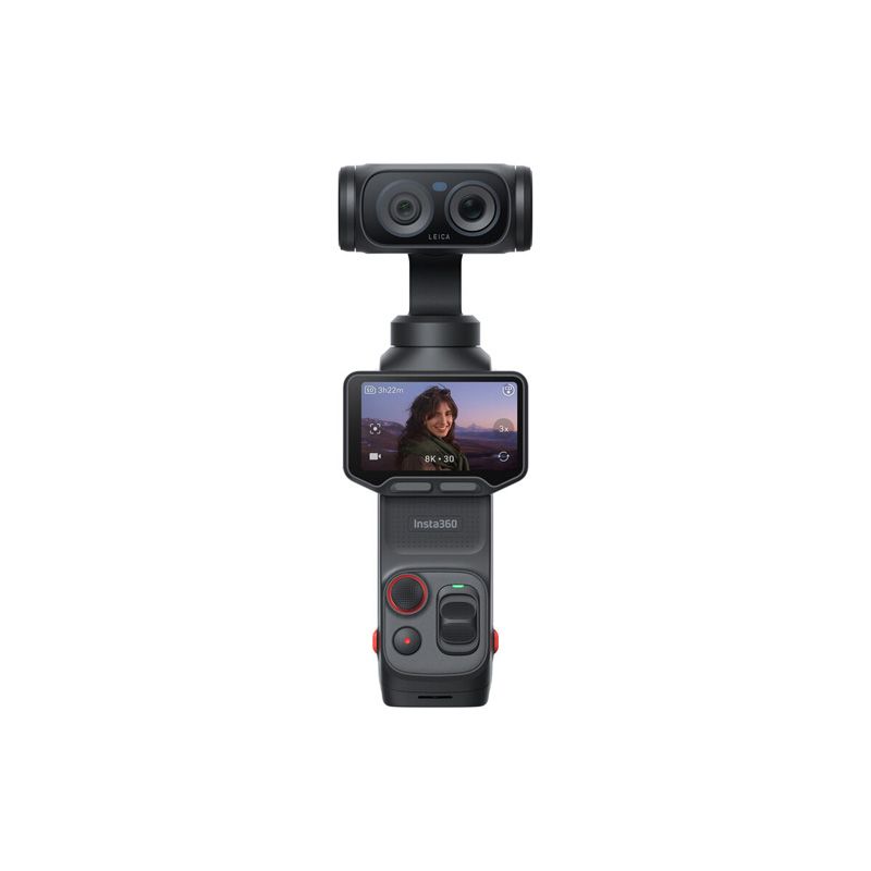 Insta360 Luna Ultra Cosmic Black - thiết kế tổng thể