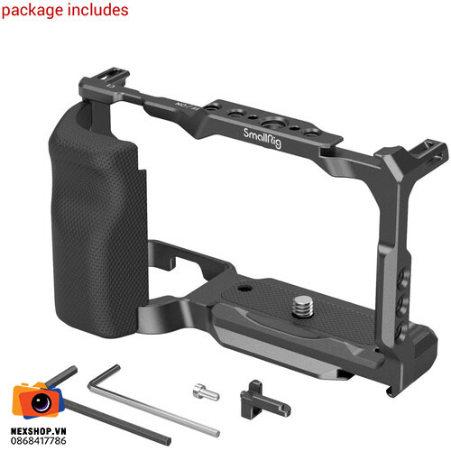 Camera Cage with Grip for Sony ZV-E10 | Full VAT