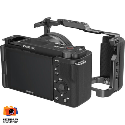 Camera Cage with Grip for Sony ZV-E10 | Full VAT