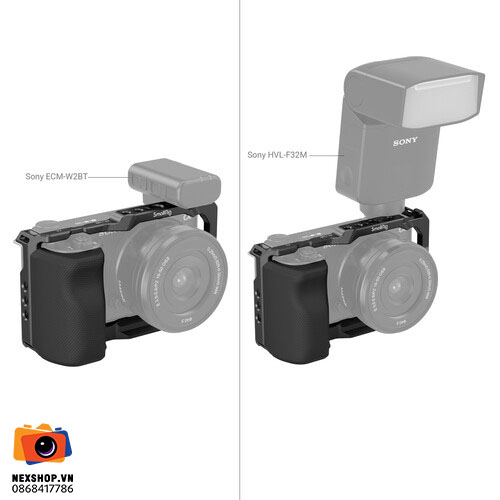 Camera Cage with Grip for Sony ZV-E10 | Full VAT