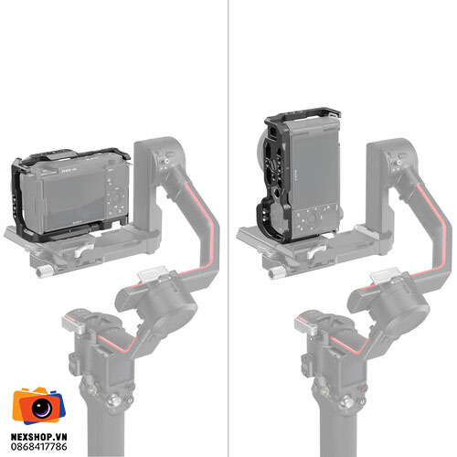 Camera Cage with Grip for Sony ZV-E10 | Full VAT