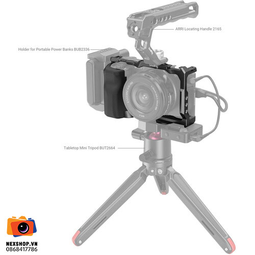 Camera Cage with Grip for Sony ZV-E10 | Full VAT