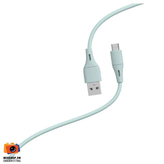 Cáp USB-A to Micro 1m Halo Travel L2M | Xanh