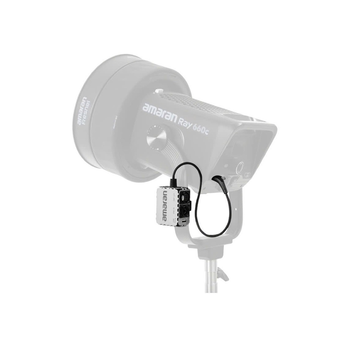 Cáp chuyển đổi amaran USB-C to 5-Pin DMX In/Out Adapter | Chính Hãng | Fullvat