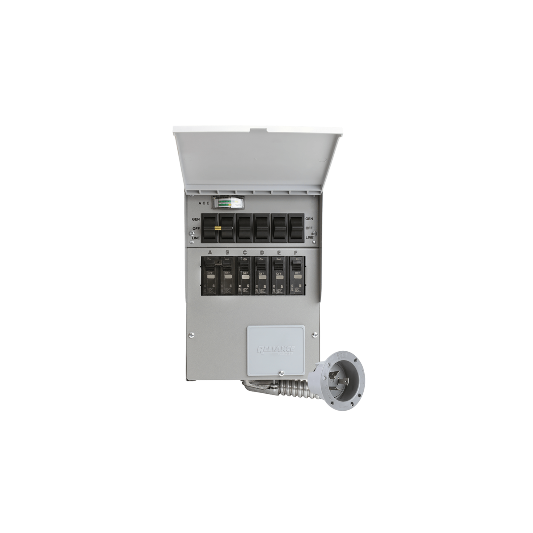 Cầu dao chuyển nguồn thủ công EcoFlow Manual Transfer Switch (30A / 6 mạch) | Chính hãng