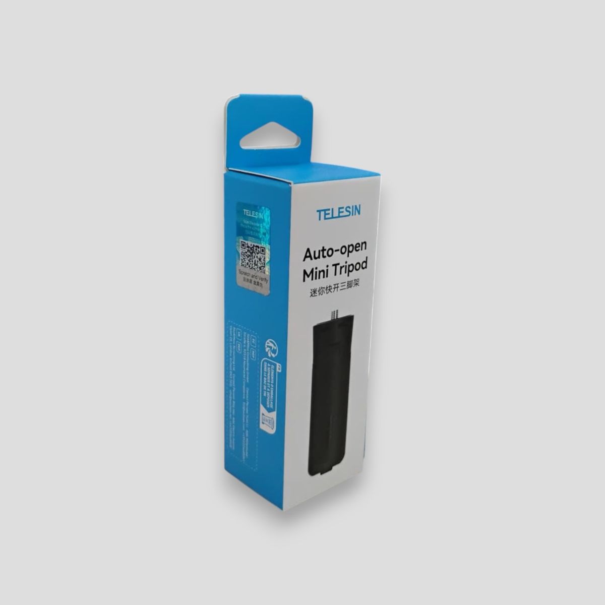 Chân Mini Gấp Gọn Cho DJI Pocket 4P 4 3 | Telesin S3-EAK-06 | Đen | Chính hãng | FullVAT