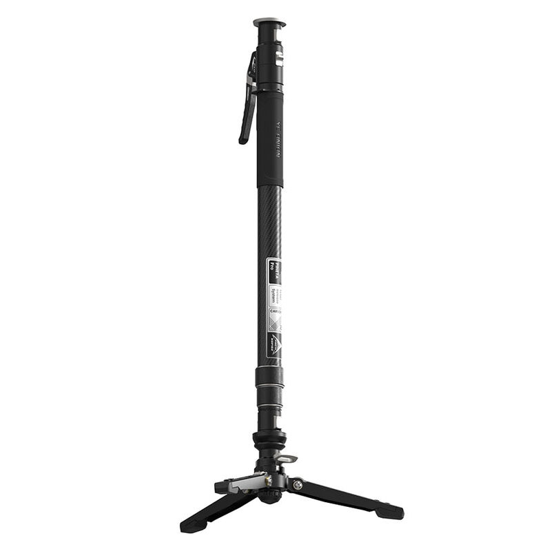 Chân đơn Pineta Carbon Fiber Monopod Pro with Pedal Tripod Base - MQP162 | Chính hãng