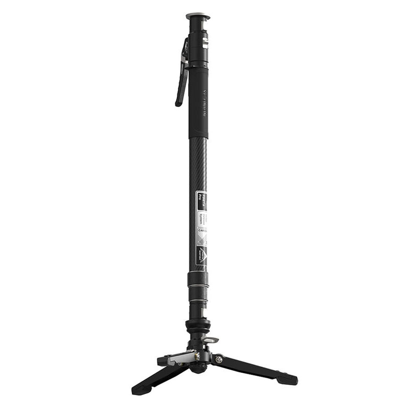 Chân đơn Pineta Pro Carbon Fiber Monopod & FH60S - MQP16260S | Chính hãng