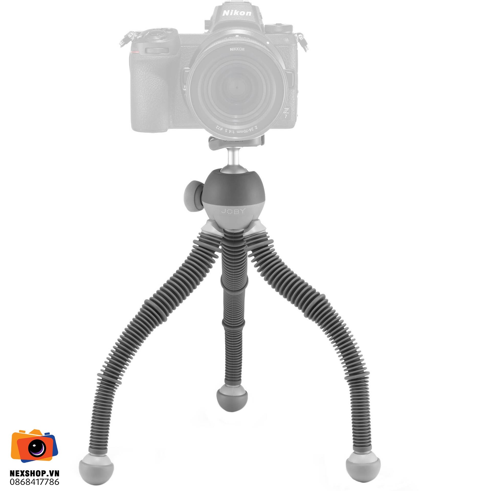 Chân máy ảnh Joby Podzilla Flexible Large | Chính hãng
