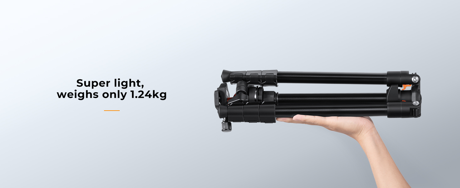 Chân máy ảnh K&F Concept O234A1 kèm Ball Head BH-36 | Chính hãng | Fullvat