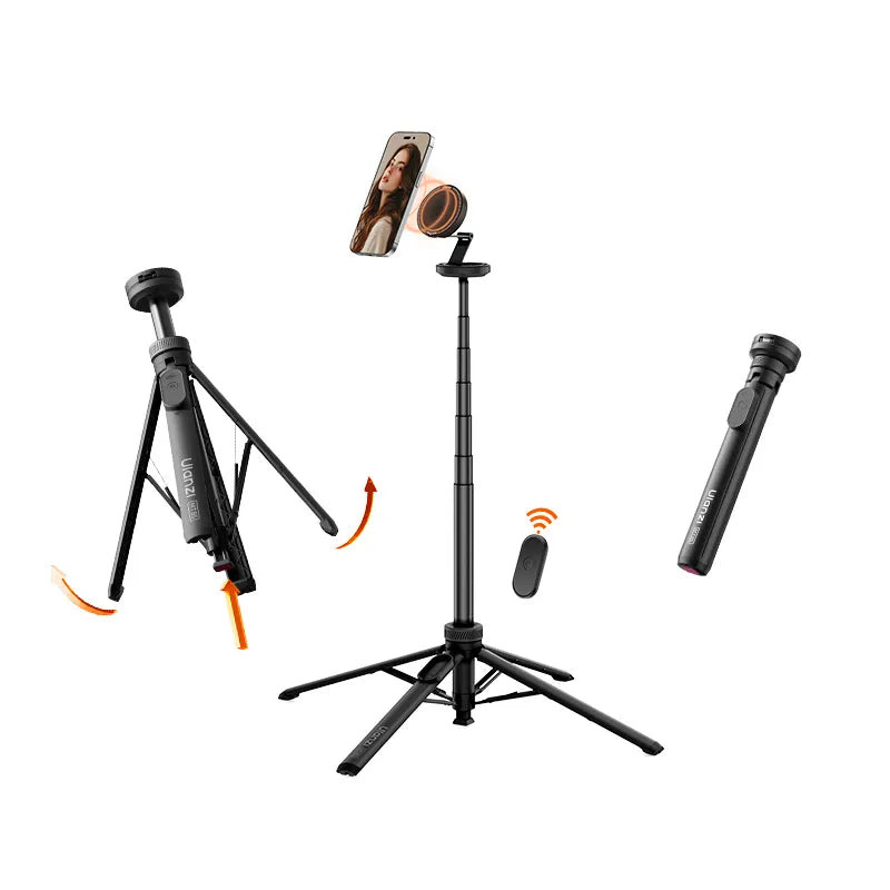 Chân máy ảnh Ulanzi MT85 Automatic Pop-Up Tripod - Màu đen | Chính hãng
