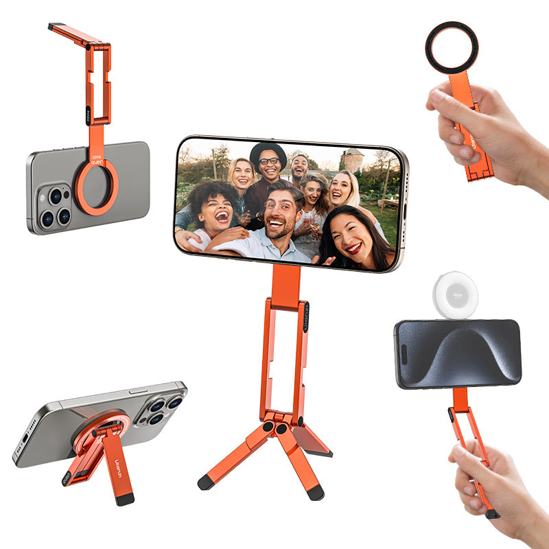 Chân máy ảnh gập từ tính Ulanzi MA60 - Màu cam | Chính hãng