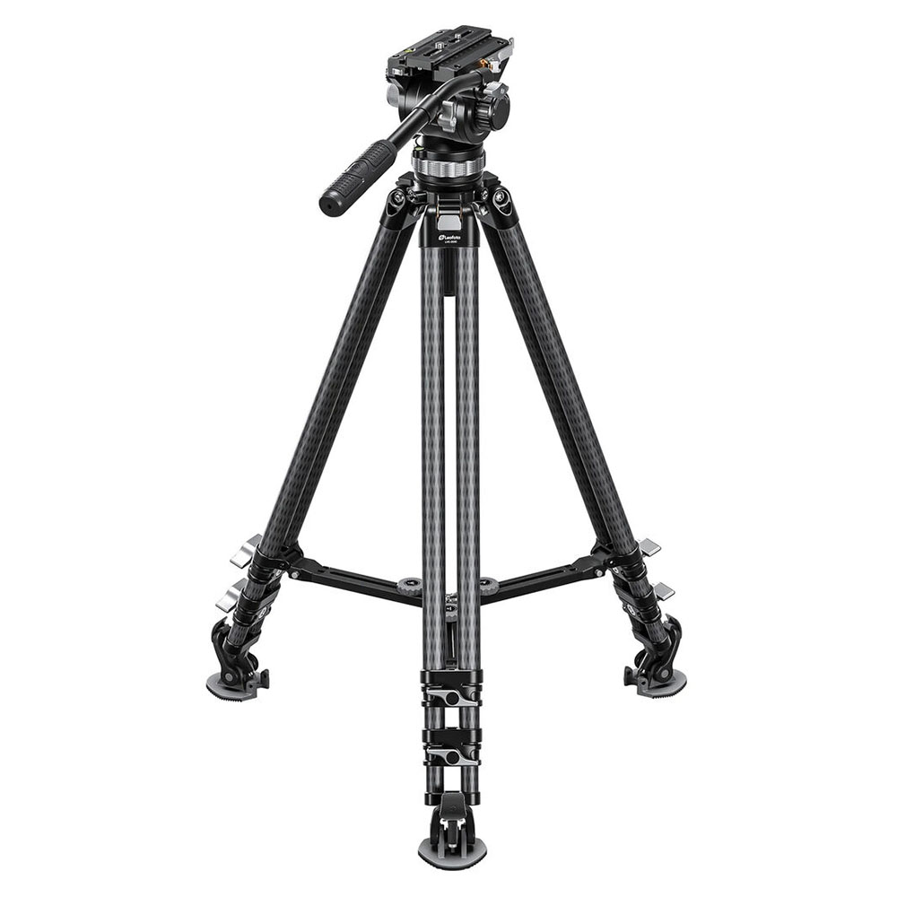 Chân máy quay Leofoto Video - LVC-253C+BV-20 (Black)