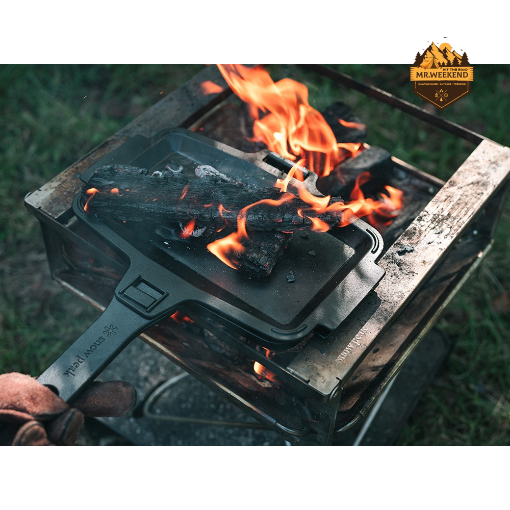 Chảo Snow peak TAKIBI Sand Skillet, GR-050 | Chính hãng