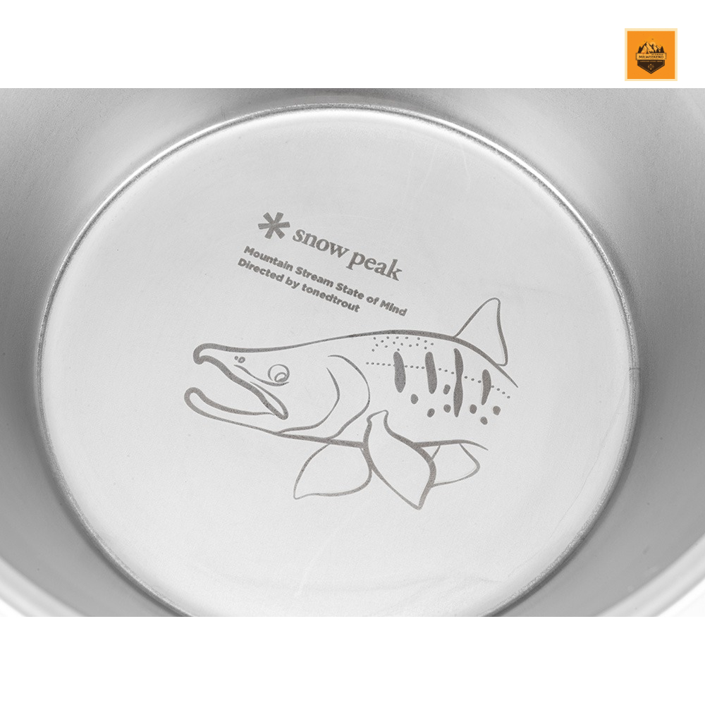 Chén Snow peak SP×TONED TROUT Backpackers Cup 2023 EDITION | Chính hãng