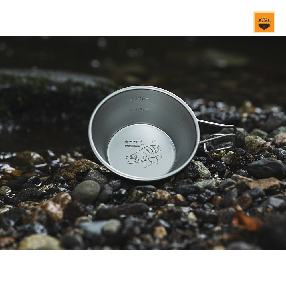 Chén Snow peak SP×TONED TROUT Backpackers Cup 2023 EDITION | Chính hãng