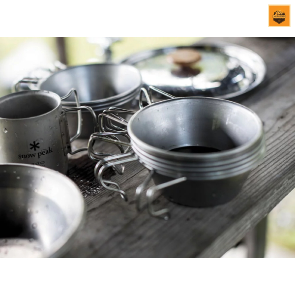 Chén Snow peak Stainless Backpacker's Cup, E-103 | Chính hãng