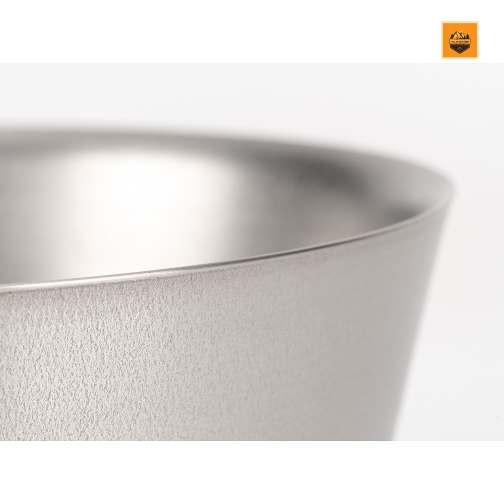 Chén Snow peak Titanium Double Bowl 400 | Chính hãng