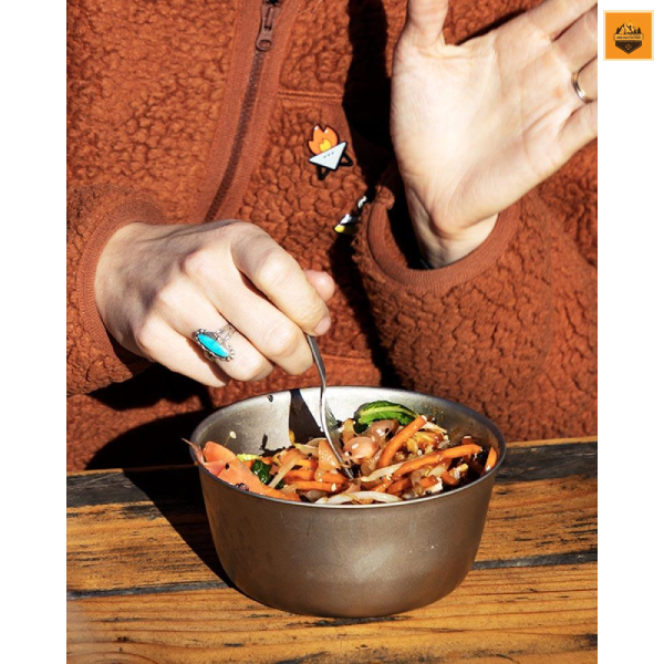 Chén Snow peak Titanium Trek Bowl 13 cm, STW-003T | Chính hãng