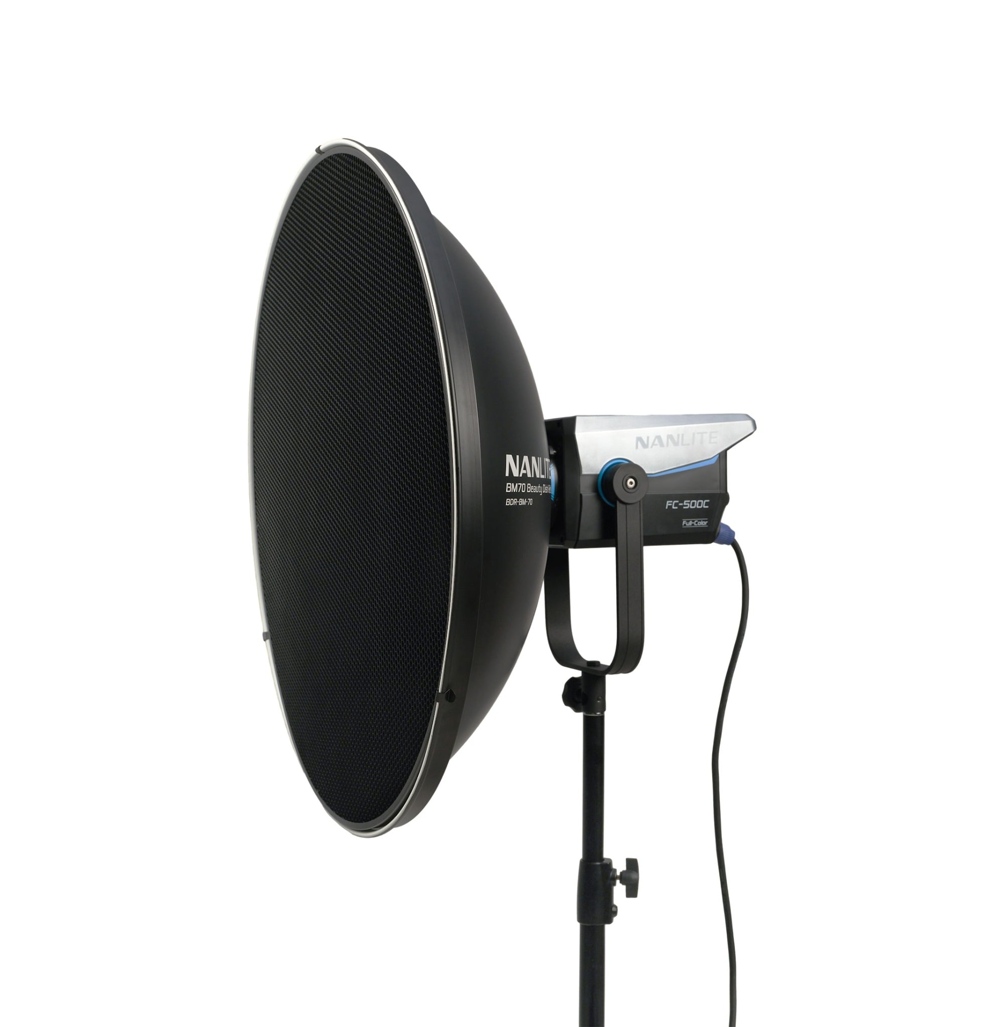 Choá đèn tản sáng Beauty Dish Nanlite BDR-BM-40cm / BDR-BM-70cm kèm tổ ong