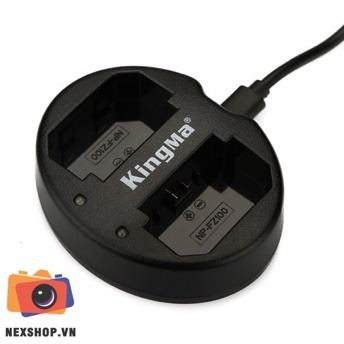 Cốc sạc đôi Kingma cho pin FZ-100 | Hàng nhập khẩu