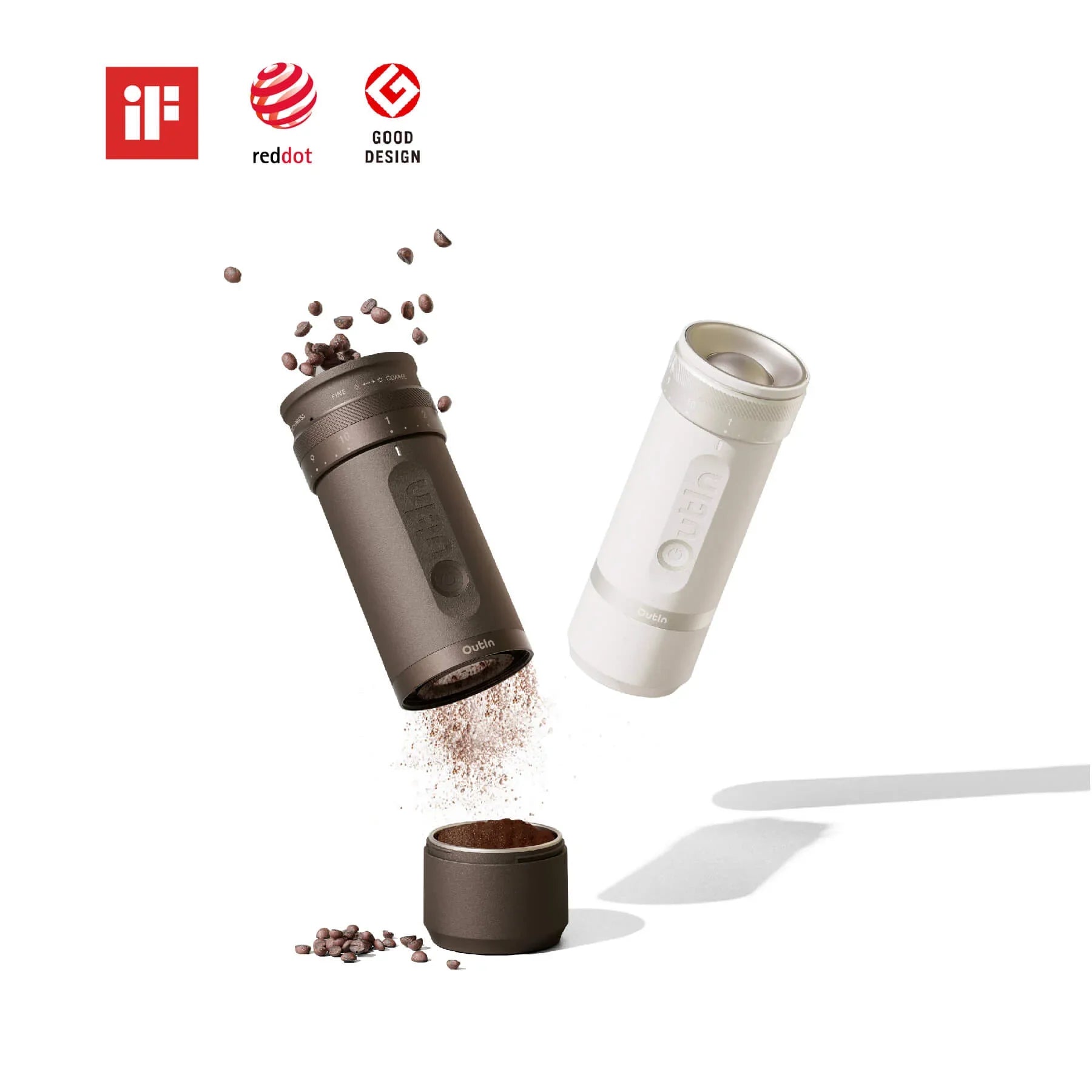 Cối xay điện Outin Fino - màu Nâu
