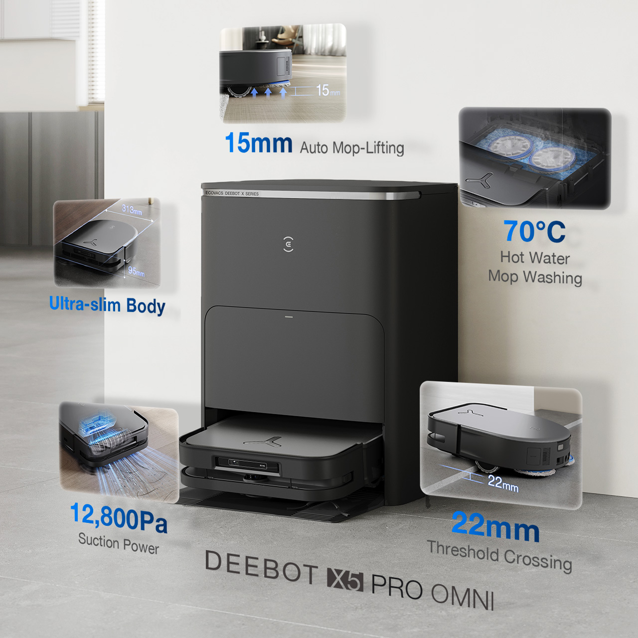 DEEBOT X5 PRO OMNI