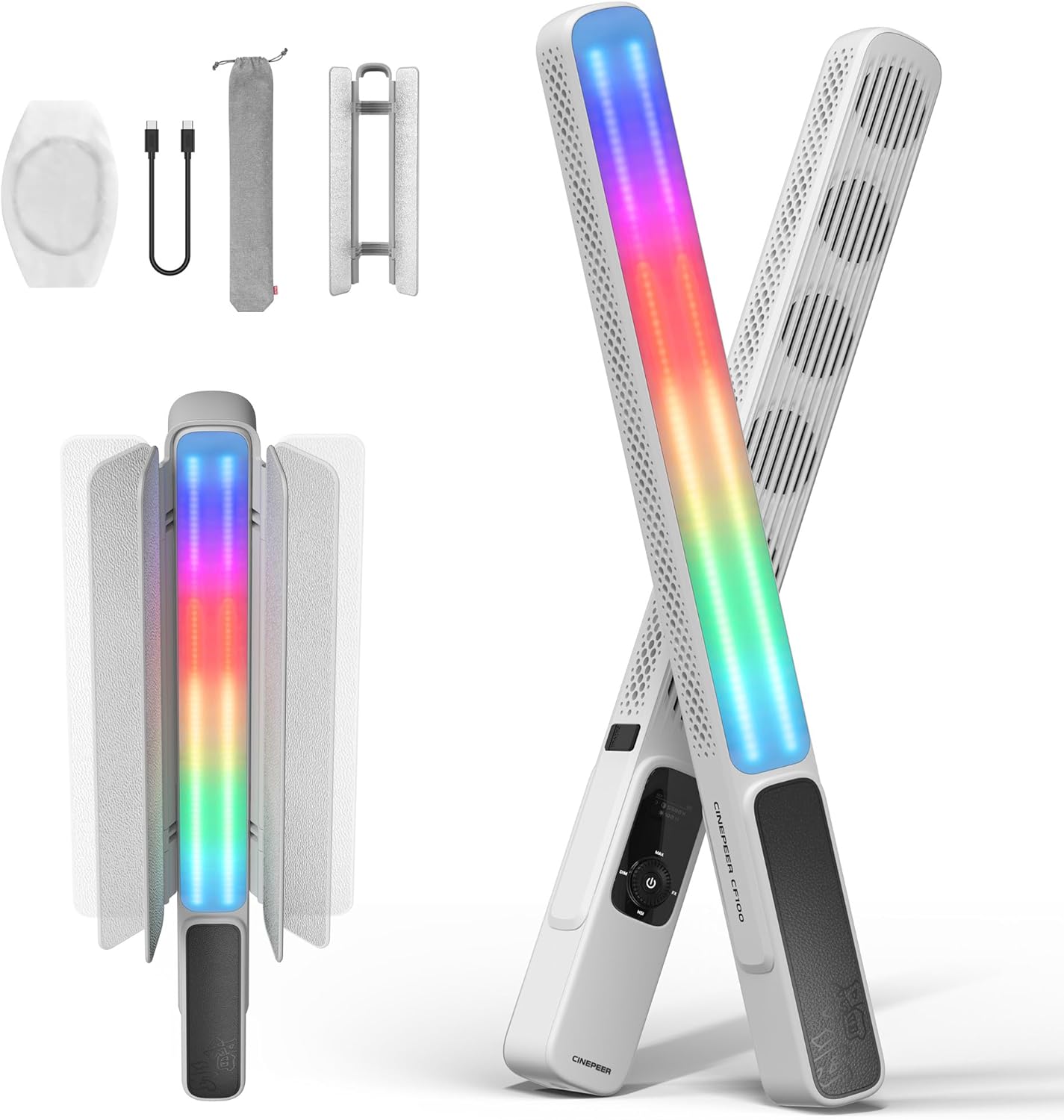 ĐÈN LED CẦM TAY ZHIYUN CINEPEER CF100 RGB 100W