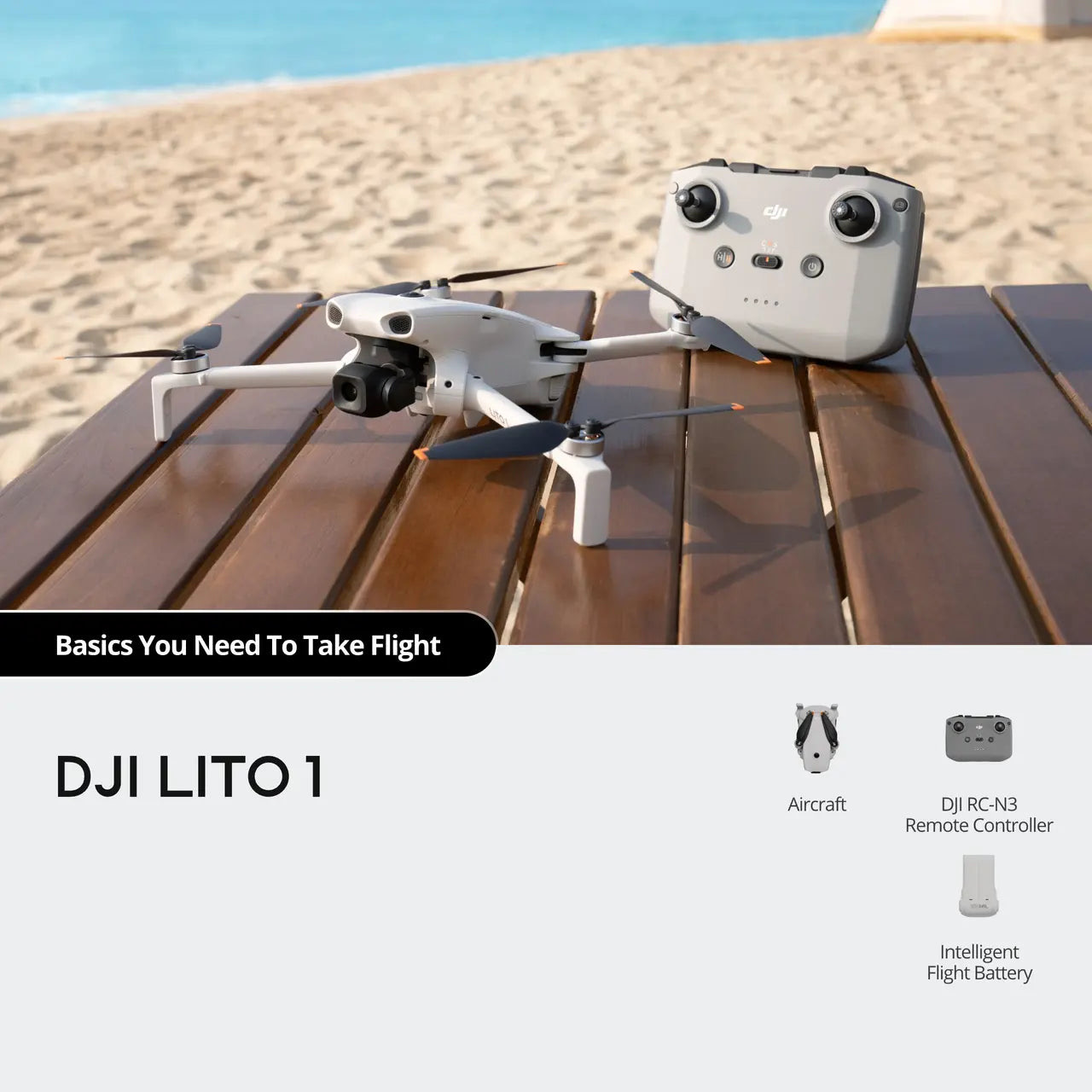 DJI Lito 1 Fly More Combo (DJI RC-N3) | Chính hãng | FullVAT