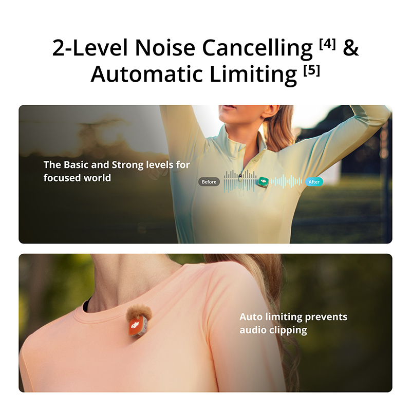 DJI MIC Mini (2 TX + 1 Mobile RX + Chargring Case ) (FCC) | Chính hãng