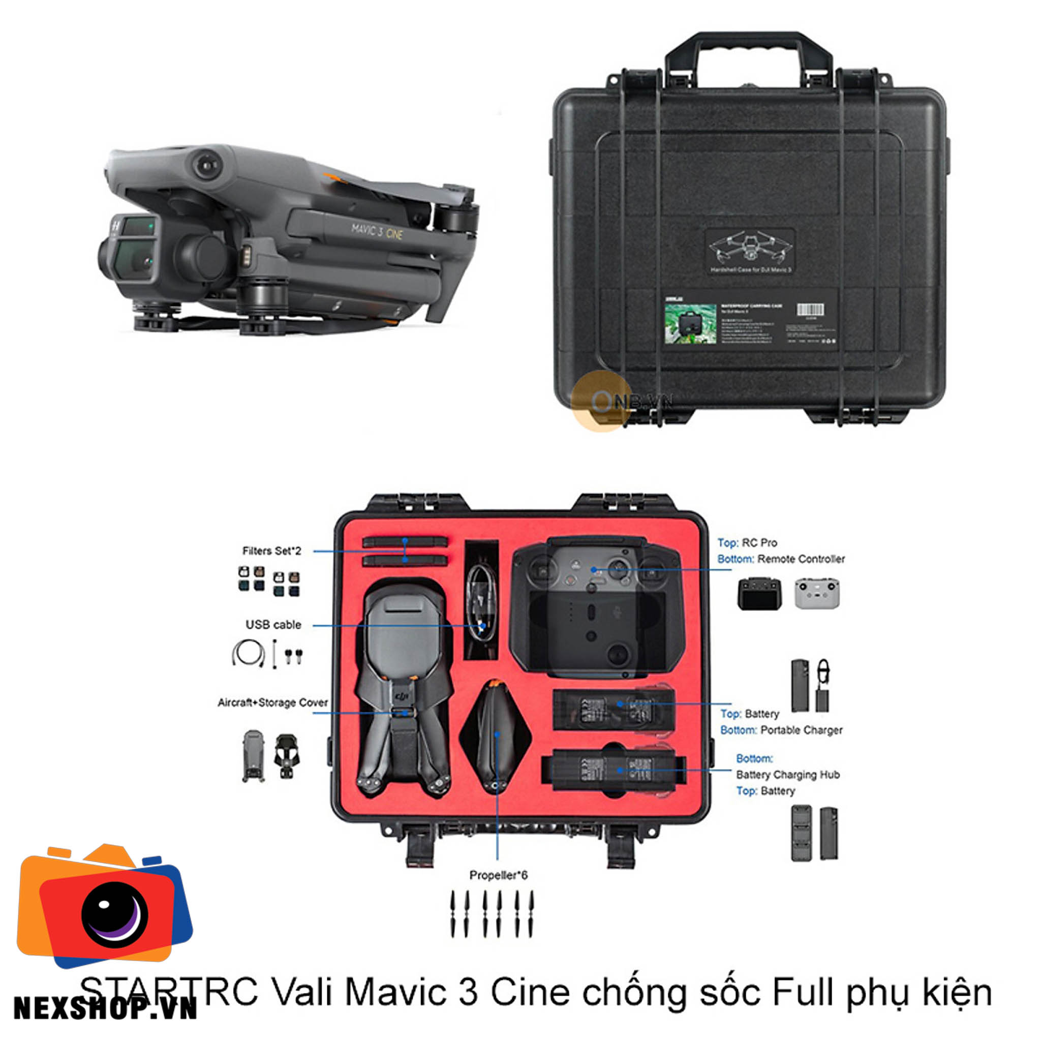 DJI Mavic 3 / 3 Clasic /3 Pro Valy bảo vệ | StartRC