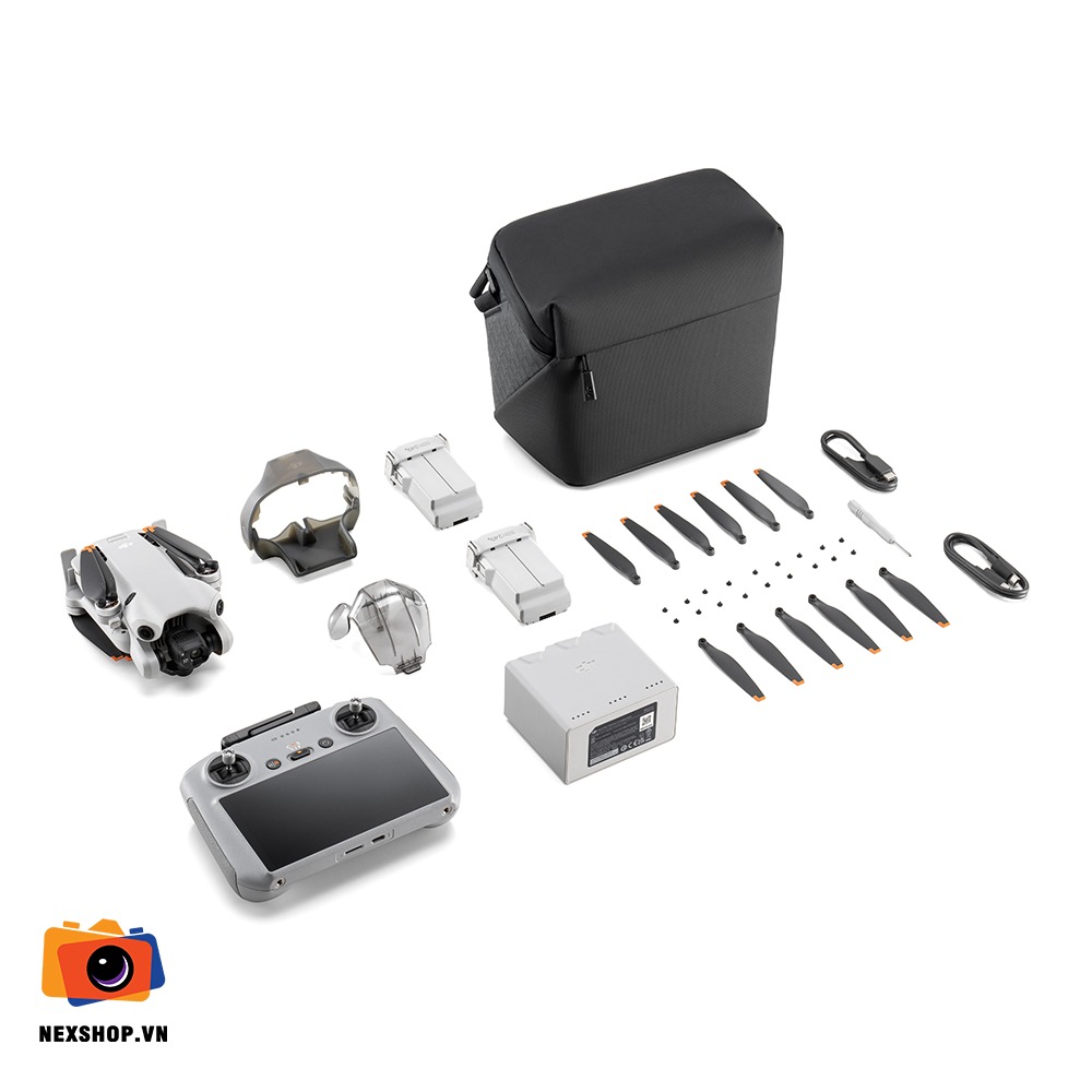 DJI Mini 4 Pro Bản Fymore Combo | Chính hãng, Mượt Mà & Nhẹ Nhàng - cấu hình hộp sạc
