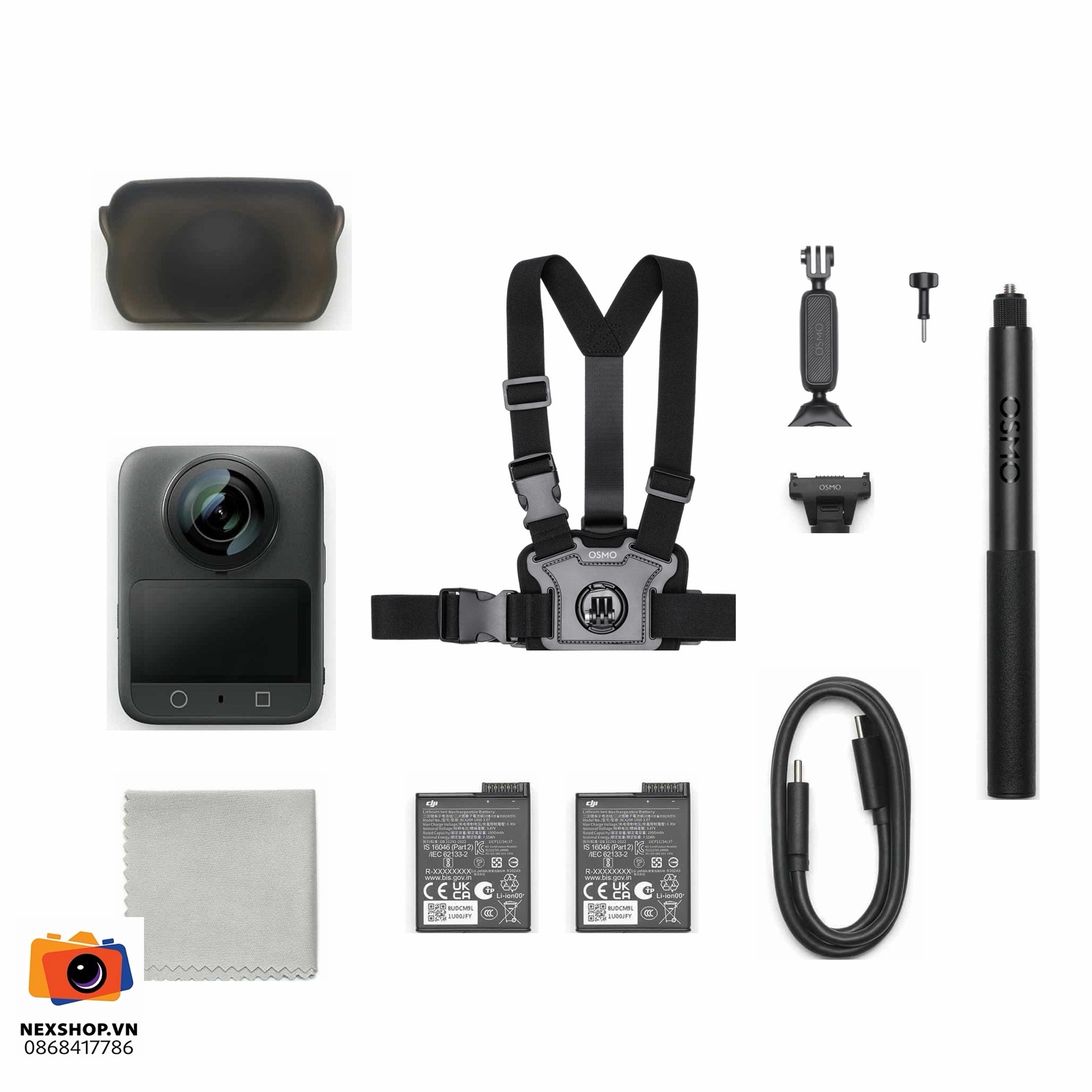 DJI Osmo 360 II Limitless Riding Combo | Chính hãng