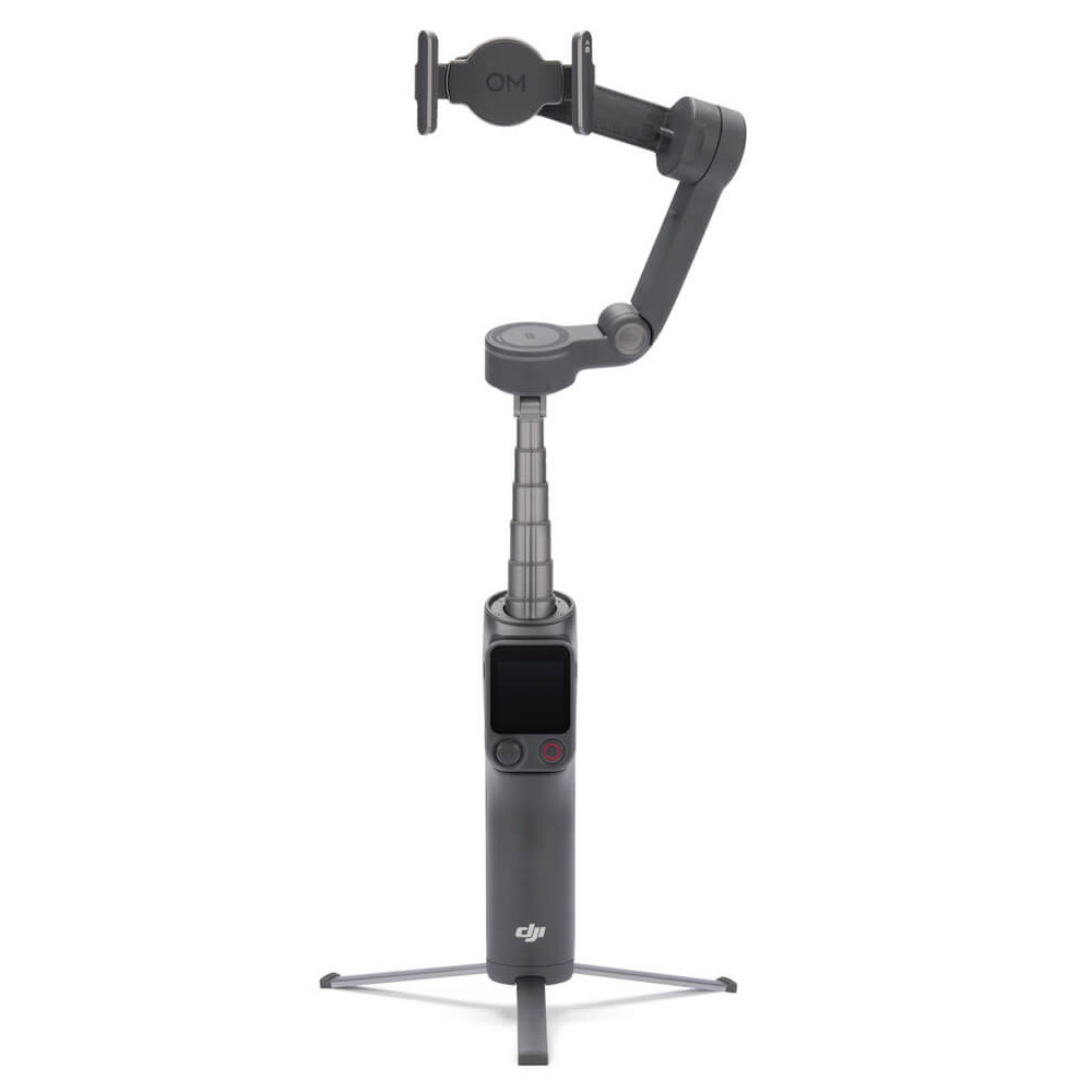 DJI Osmo Mobile 8P gấp gọn với chân đế tripod tích hợp