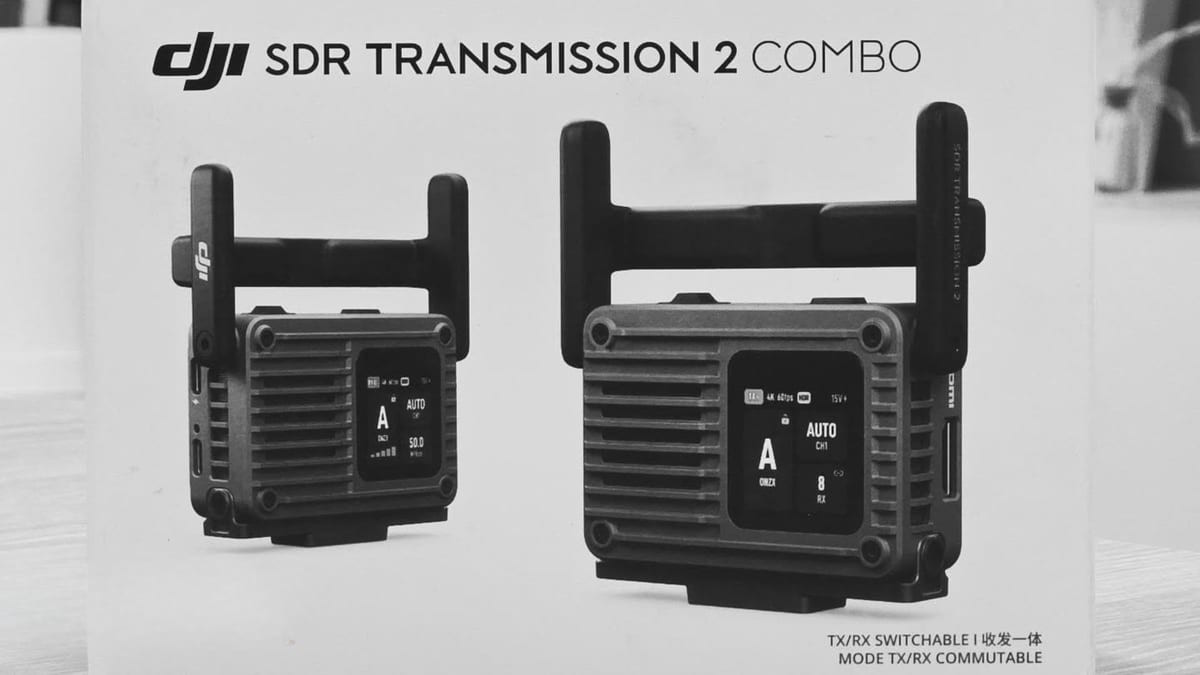 Hộp bán lẻ thương mại của DJI SDR Transmission 2 Combo