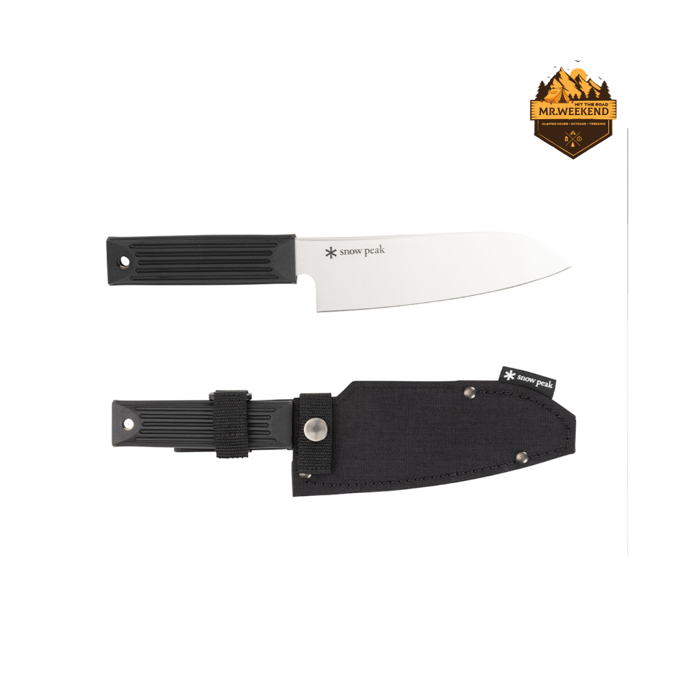 Dao Snow peak Field Kitchen Knife Santoku, GK-019 | Chính hãng