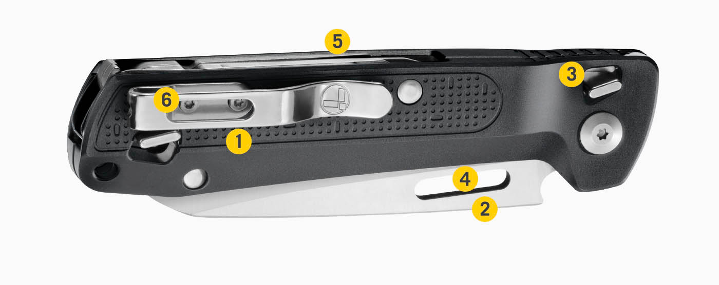 Dao đa năng Leatherman FREE® K2, Gray