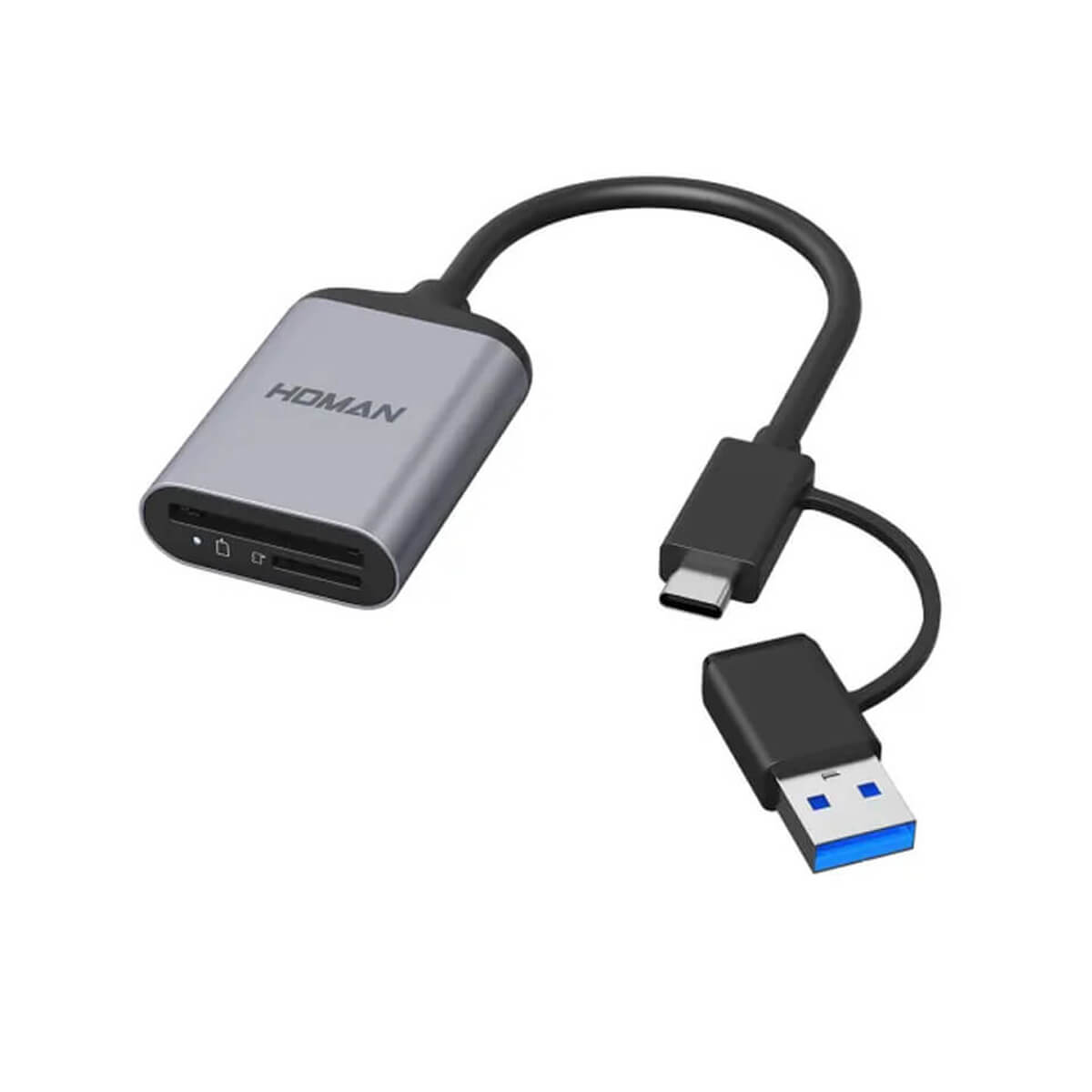 Đầu Đọc Thẻ HOMAN UHS-II SD | Chính hãng