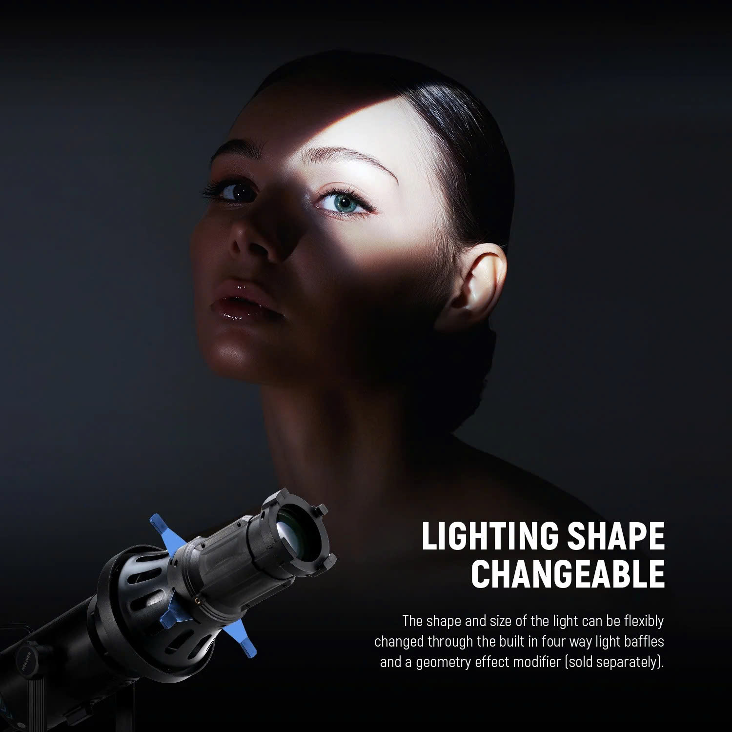 Đầu đèn hiệu ứng Neewer Spotlight Mount LS-39 Set 20° | Chính hãng