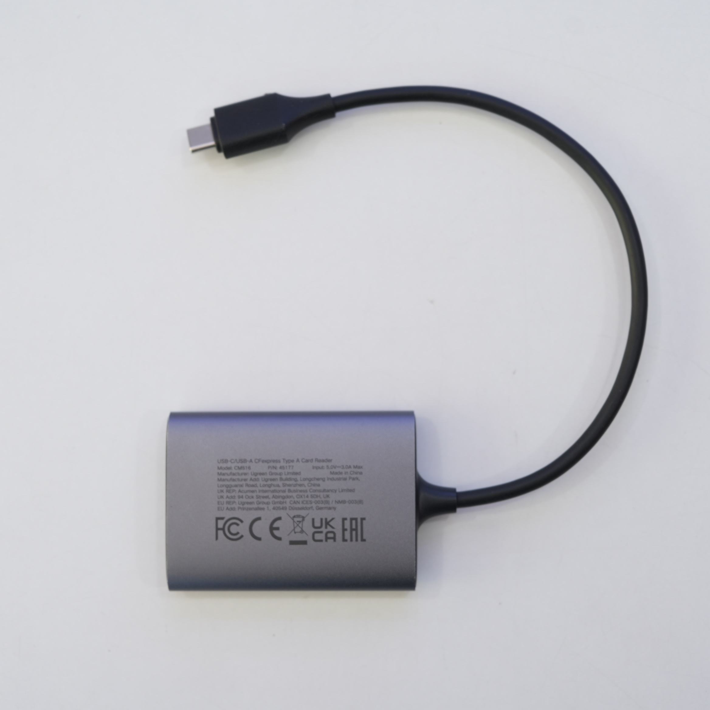 Đầu đọc thẻ Ugreen USB-C CFA