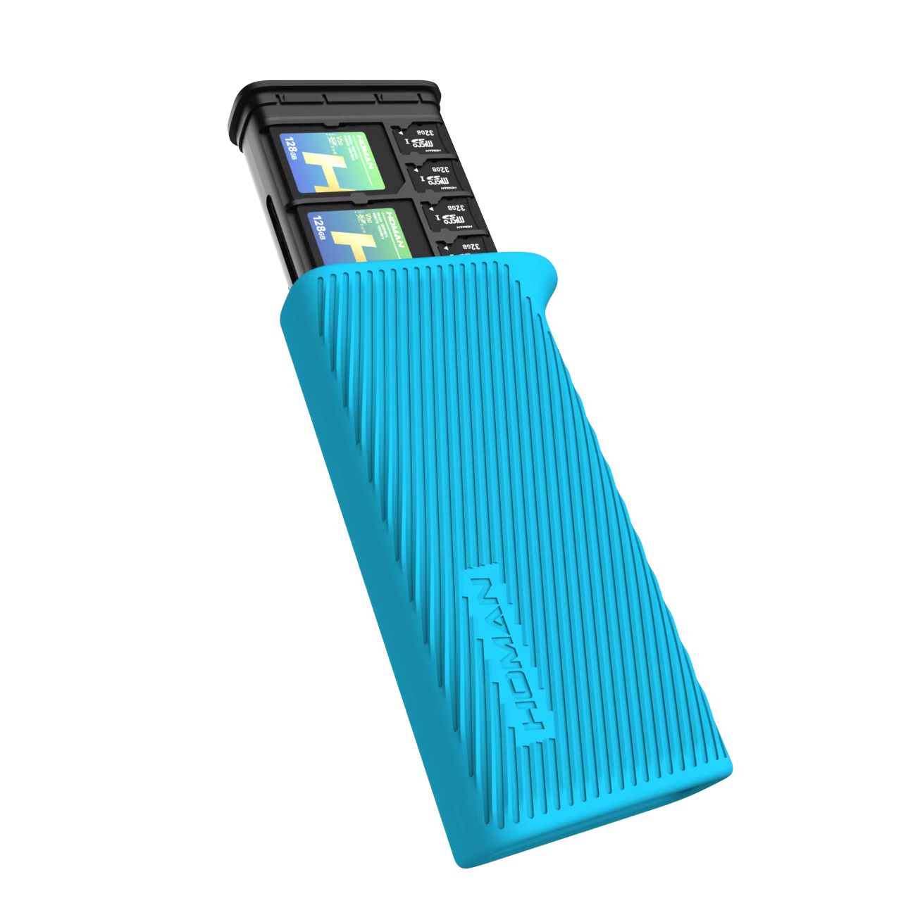 Đầu đọc thẻ đa năng tốc độ cao Homan CFexpress Type A ( 3 In 1 ) Black/Blue | Chính hãng