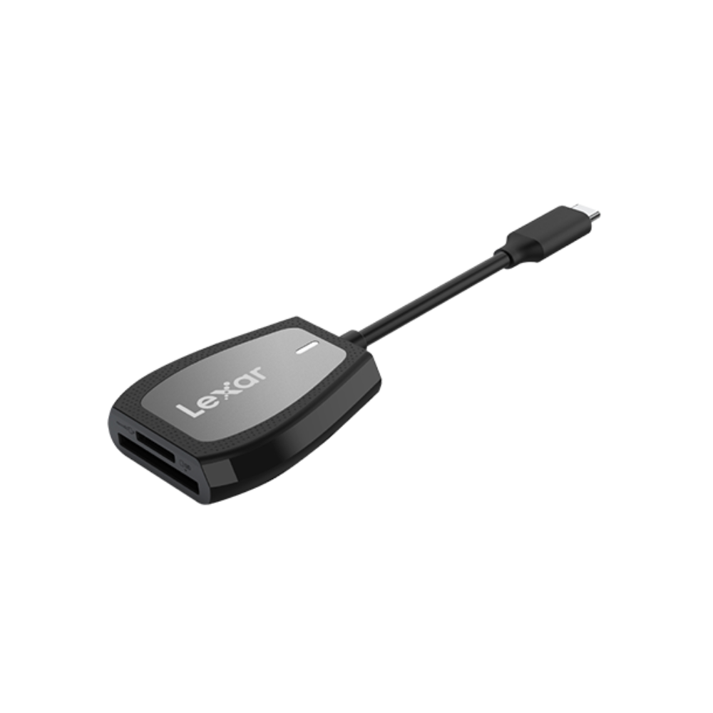 Đầu đọc thẻ nhớ Lexar Professional Dual-Slot SD / microSD USB-C - LRW470U | Chính hãng | Fullvat