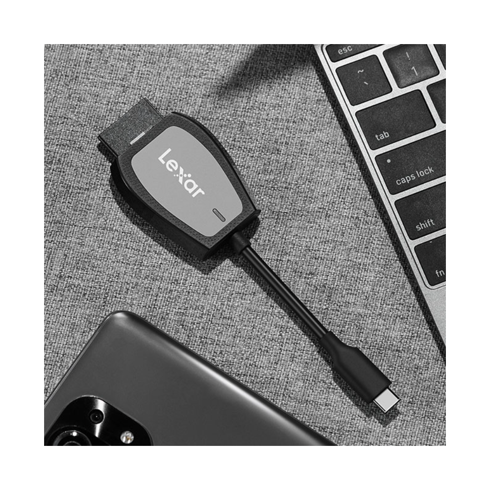 Đầu đọc thẻ nhớ Lexar Professional Dual-Slot SD / microSD USB-C - LRW470U | Chính hãng | Fullvat