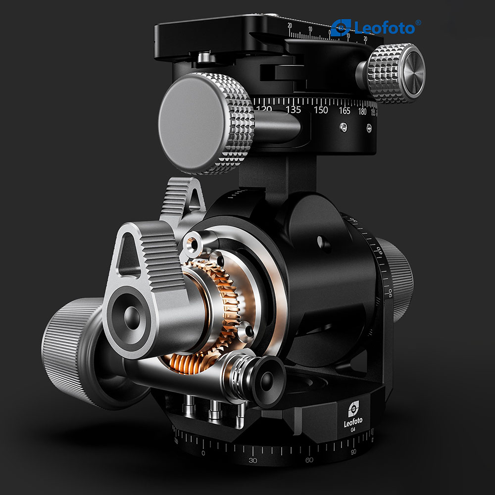 Đầu quay 4D Geared Head Leofoto - G4 PROM | Chính hãng