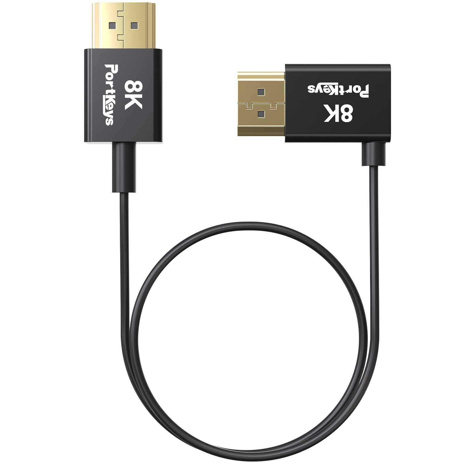 Dây Cáp HDMI Portkeys Coaxial 2.4mm | Chính Hãng | Fullvat