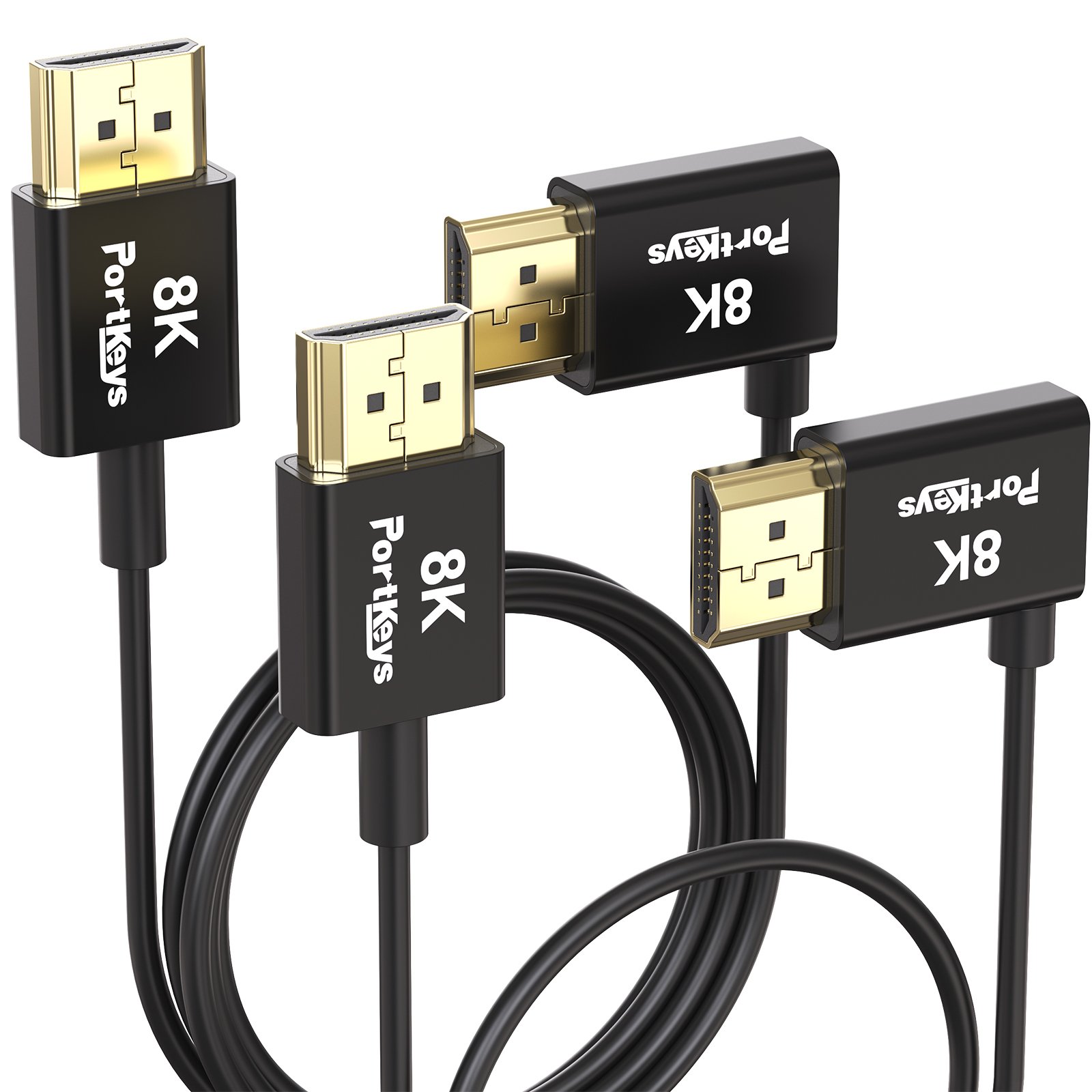 Dây Cáp HDMI Portkeys Coaxial 2.4mm | Chính Hãng | Fullvat
