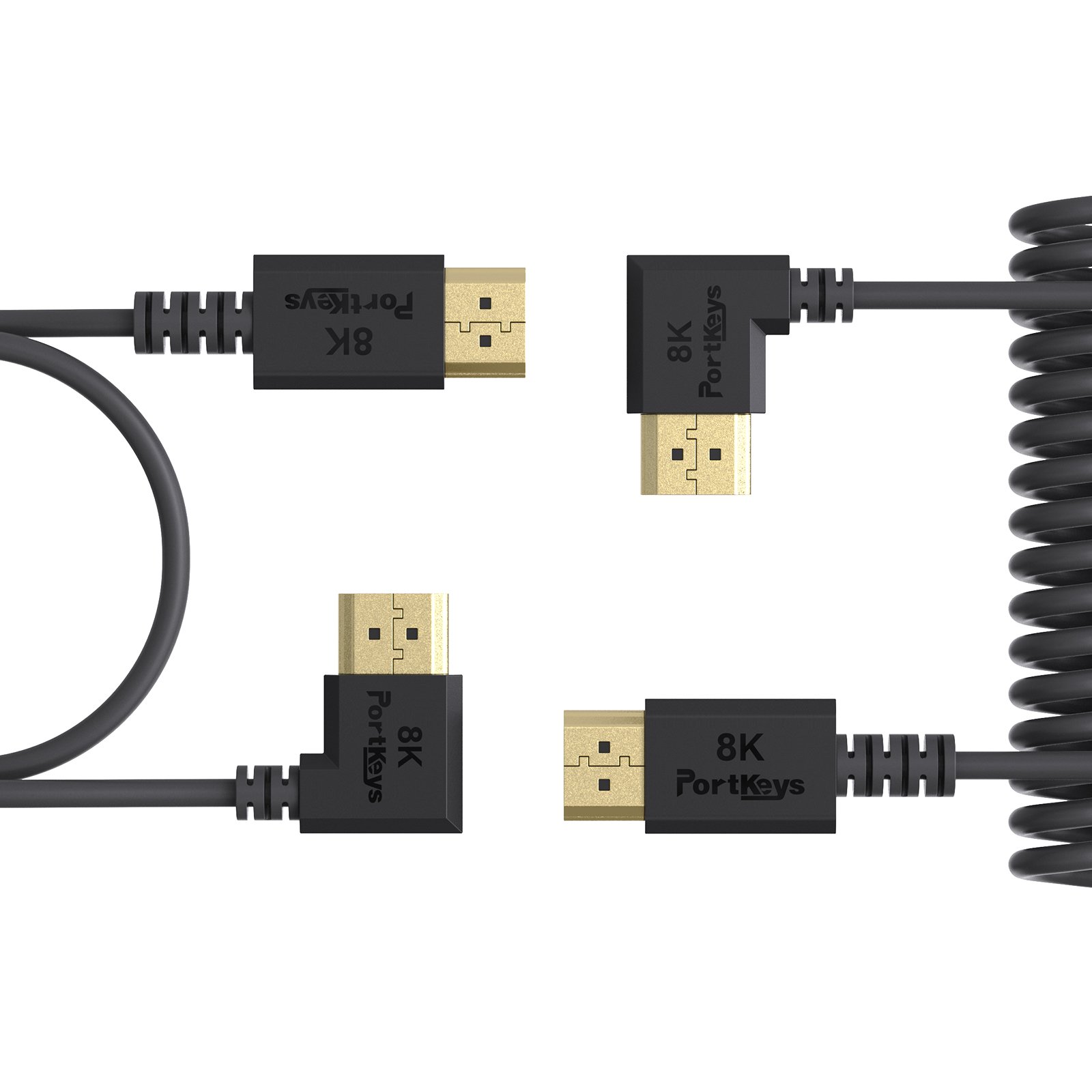 Dây Cáp HDMI Portkeys Twisted Pair CoreSlim 3.6mm | Chính Hãng