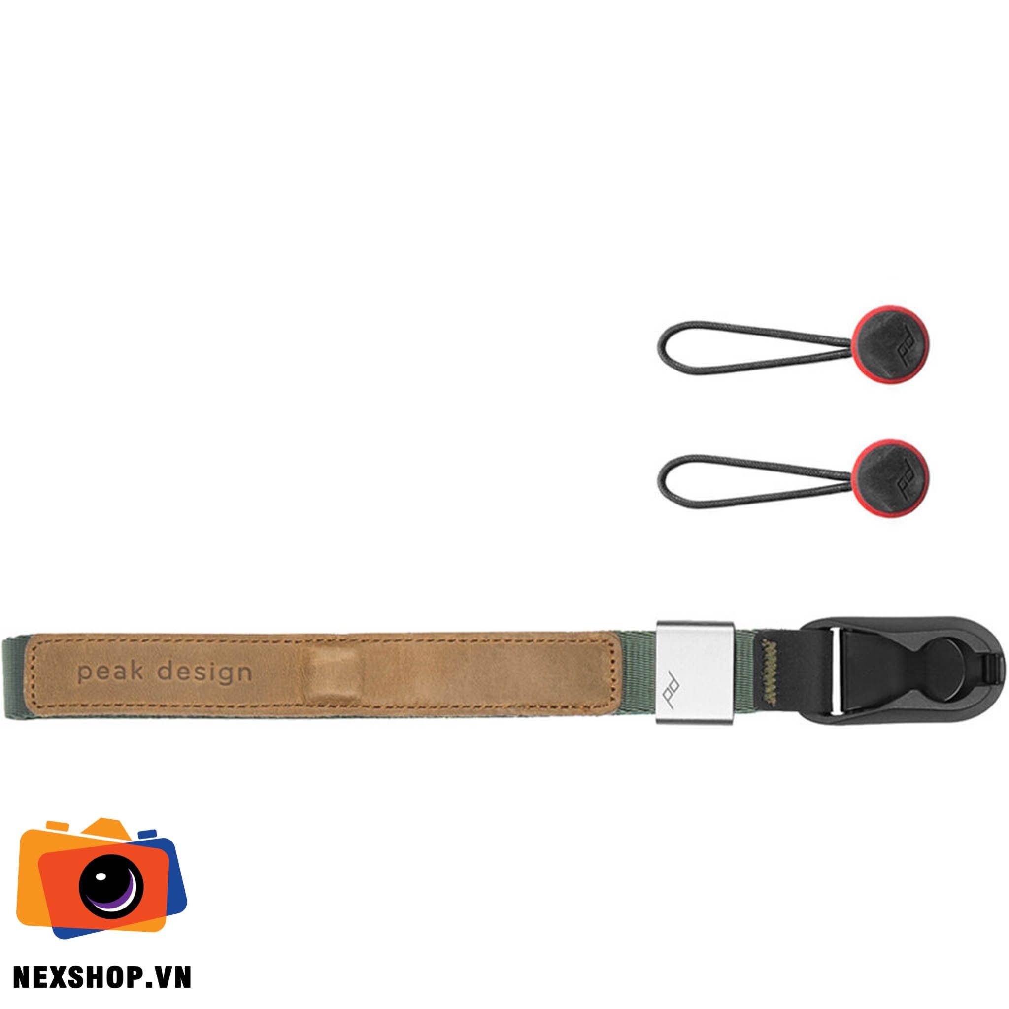 Dây đeo máy ảnh Peak Design Cuff Ver2 - Wrist Strap | Màu Sage