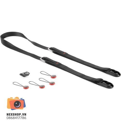 Dây đeo máy ảnh Peak Design Leash Ver2 - Camera Strap | Màu Đen